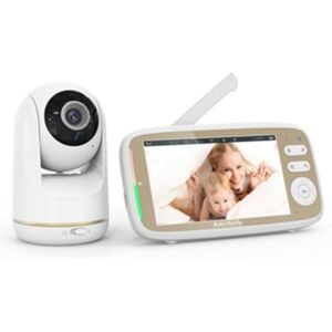 Yuysan Monitor para Bebê Vb803 Hd Monitor para Bebê Monitor de Voz Bidirecional com Tela de 5 Polegadas