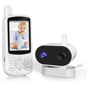 Yuysan Monitor De Bebê Abm800 2,8 Polegadas Monitor De Bebê Sem Fio Dispositivo De Cuidados Com O Bebê Por Vídeo Em Tempo Real