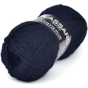 Plassard Fio Enxoval - Ball Plus 505 Azul Marinho - Acrílico - Especial Bebê