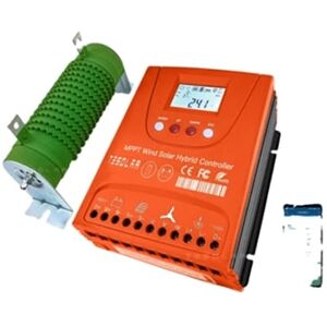 Oem Controlador Solar Eólico Híbrido, Mppt Auto Match, Bluetooth Android App, Eólico 600w Solar 600w, Automático 12v 24v, Sem Bluetooth
