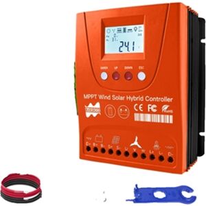 Oem Controlador Híbrido Solar E Eólico, 1500w De Potência Eólica, 1500w De Potência Solar,wind1500w Solar1500w,auto 12v 24v,external Wind Solar Hybrid