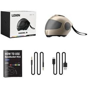 Oem Caixa De Som Bluetooth Portátil, Estilo Capacete, Potentes Alto Falantes Estéreo,amarelo