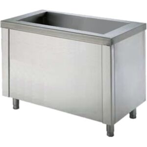 Eurast Armário Quente Com Cuba Auto Serviço 4 Gn 1/1 150 Portas 1600x700x850 Mm 3500 W 230/1v 10879700