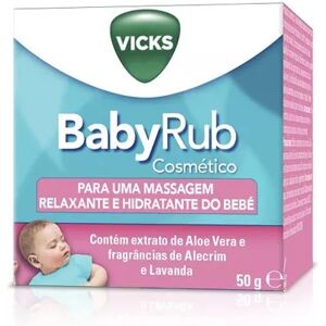 Vicks Babyrub Pomada Hidratante Calmamte 50g