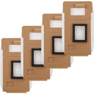 Uisave Saco de Pó para Roborock S7 / S7+ Aspirador Auto-Empty Dock 3L Grande Capacidade Xiaomi Peças Reposição Fonte Conjunto Acessó