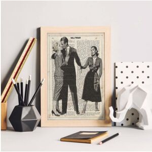 Nacnic Póster Vintage Vintage Vintage (Trio) Na Definição de Hollywood