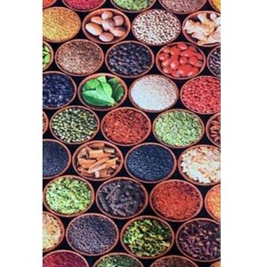 Mani Textile Tapete Castanho (50x180cm)