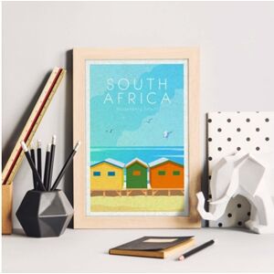 Nacnic Póster de Sudaver. Estilo Vintage. da Cidade em Cores. Anúncio Sudaver