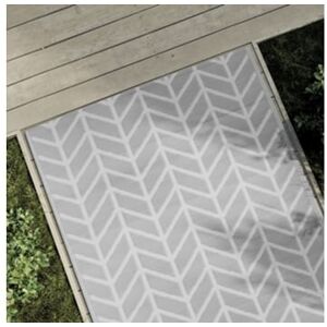 Pangshiyuan Tapete de Exterior Cinzento (120x180cm)