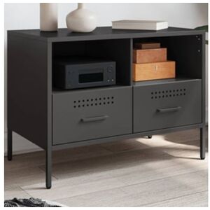 Pangshiyuan Móvel de Tv 68X39X50 5 Cm Aço Preto
