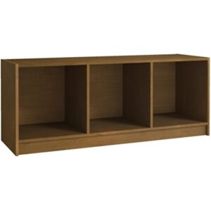 Vidaxl Móvel de tv Marrom Madeira de pinho (104x33x41 cm)