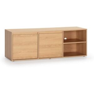 Vs Venta-Stock Móvel Tv Tori 2 Portas Cor Carvalho 130 Cm