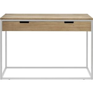 Ds Muebles Mesa Consola Icub - industrial vintage branca (40x120x82cm)