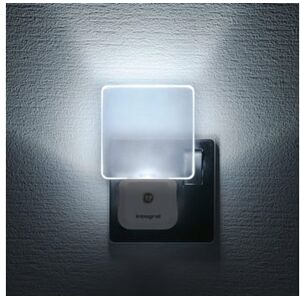 Beijiyi Integral Led, Plug In Walls With Dusk To Dawn Photocell, Auto Sensor Night Lighting, 0.6 W,white,1 Pack
