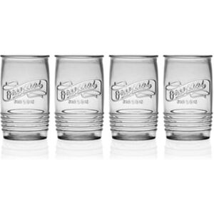 Tienda Eurasia Pacote de 4 Taças de Cristal Vintage 570 Ml