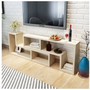 Lovely Home Suporte Móvel Tv Duplo L Carvalho