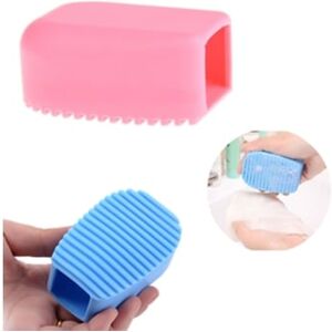 Truyuety 2 Peças de Tábua de Lavar em Cores Candy Mini Tábua de Lavar Portátil