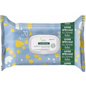 Klorane Bébé Toallitas Limpiadoras Suaves coffret 3 x 70 u