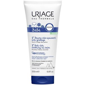 Uriage Bálsamo anti-coceira calmante com óleo de bebê para pele seca com tendência a eczema atópico 200 ml