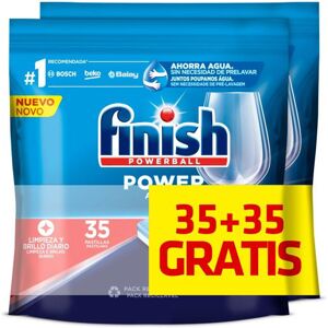 Finish Powerball All In One máquina de lavar louça 70 comprimidos