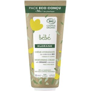 Klorane Bebé Creme Hidratante com Calêndula BIO 200mL