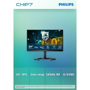 Monitor Philips 23.8" Full HD / 165Hz / 1MS / HDMI / G-Sync - 24M1N3200ZA/00