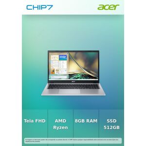NB ACER Aspire 3 15 A315-24P 15.6 FHD R5 7520U 8GB 512GB W11H