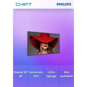 Ecrã Philips Signage Solutions linha D 50" 4K Ultra HD 24/7