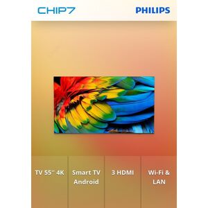 Televisão Tv Philips - 65" 4k Ultra Hd / Smart Tv / Hospitality Chromecast - 65hfl6214u
