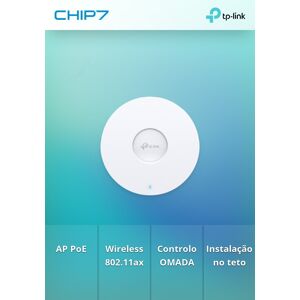 Tp-Link Ax3000 Ceiling Mount Dual-Band Wi-Fi 6 Access Point Port 1x1gbps Rj45 Port 574mbps At 2.4ghz + 2402mbps At 5ghz