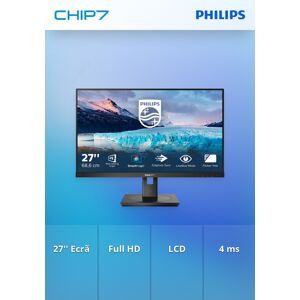 Monitor Philips S Line 272s1ae - 27" Full Hd Ips / 4ms / Vga Dvi Hdmi Dp / Colunas / Pivot