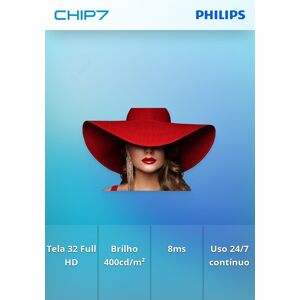 Monitor Philips - 32" Full Hd / 400cd/m² / 8ms / 24/7 - D-Line
