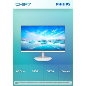 Monitor Philips - 27" Full Hd Ips / 75hz / Vga Hdmi / Colunas - 271v8aw/00
