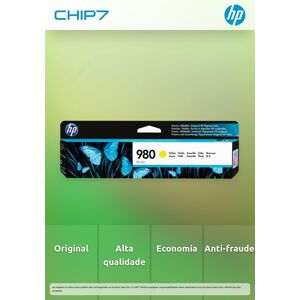 Hp 980 Yelloworiginal Ink Cartridge - Preço Válido Para Unidades Pré-Estabelecidas