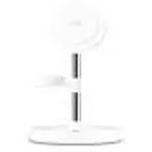 Puro Base de carregamento 3 em 1 Wire 15W - Branco