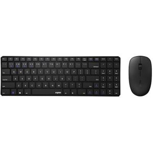 Hama Conjunto Teclado + Rato Rapoo 9300M Multi-mode Wireless/Bluetooth Ultra-slim Desktop Set PT - Preto