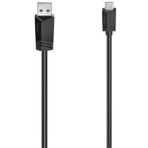 Hama Cabo de Dados USB-A / USB-C 1.5m Preto (200632)