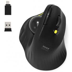 Port Rato Wireless Bluetooth Ergonómico Designs - Preto