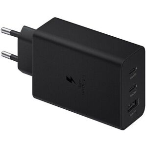 Samsung Carregador Adaptador de Energia Trio - 65W - Preto