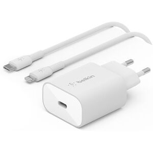 Belkin Carregador BOOST↑CHARGE™ 25W + Cabo USB-C para Lightning
