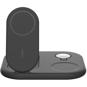 Belkin Base de Carregamento Wireless BoostCharge Magnetic 3-em-1 Qi2 15W - Preto