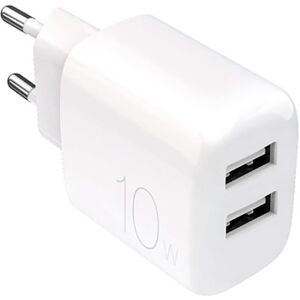 Puro Carregador 2x USB-A Prolite 10W - Branco