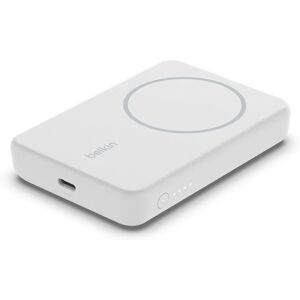 Belkin Powerbank Wireless Boost Charge 5000mAh Stand com MagSafe - Branco