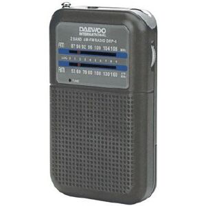 Rádio Portátil AM/FM c/ Alto Falante DW1008 - DAEWOO