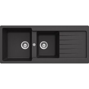 Lava Loiça Composite 116BB 1160x500mm (Preto) - RODI