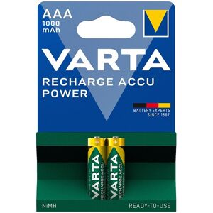 Blister 2x Pilhas Recarregáveis AAA (Micro) 1000mAh - VARTA