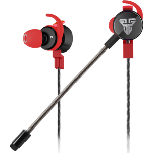 Auriculares In-Ear Scar EG2 Gaming Earplug Jack 3.5mm (Preto/ Vermelho) - FANTECH