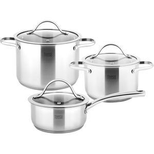 Conjunto de Cozinha Cook Expert Master em Aço Inoxidável (3 Peças) - TEESA