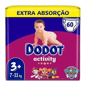 Dodot Fraldas de Bebé Activity 7-11 kg T3+