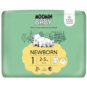 Moomin Baby Fraldas de Bebé 2-5kg T1